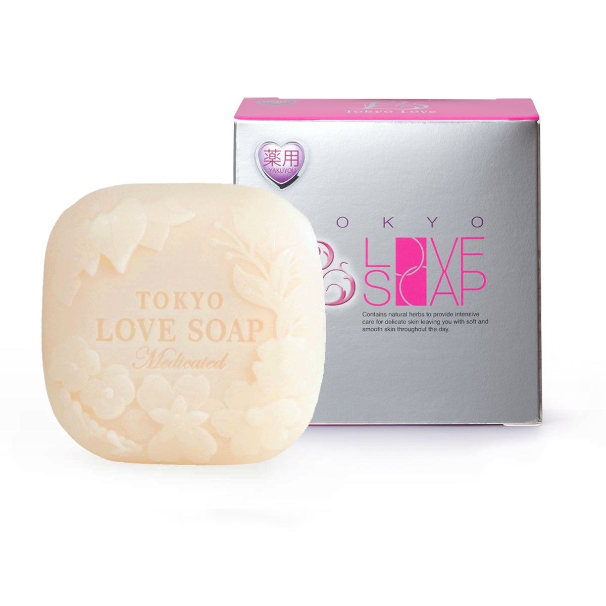 Medicated Tokyo Love Soap 100g + Mini Soap 3set
